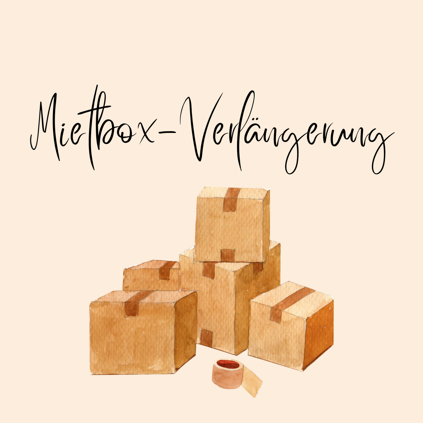 Mietbox-Verlängerung