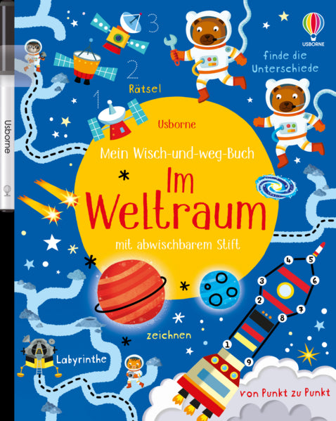 Mein Wisch-und-weg-Buch: Im Weltraum