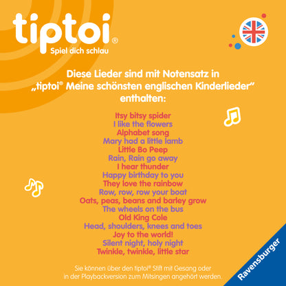 tiptoi® Meine schönsten englischen Kinderlieder