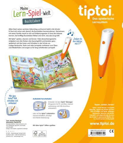 tiptoi® Meine Lern-Spiel-Welt - Buchstaben