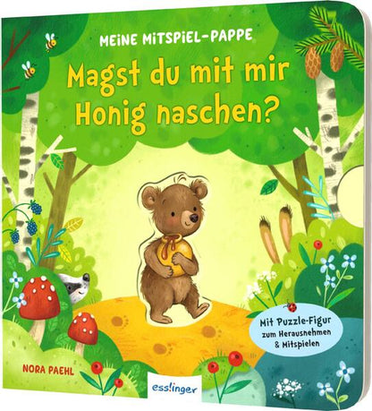 Meine Mitspiel-Pappe: Magst du mit mir Honig naschen?