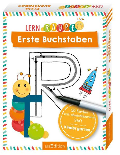 Lernraupe – Erste Buchstaben