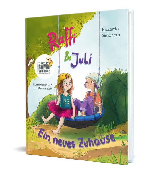 Aha-Buch-Bücher 9783960963110 Raffi & Juli Ein neues Zuhause von Riccardo Simonetti (1)