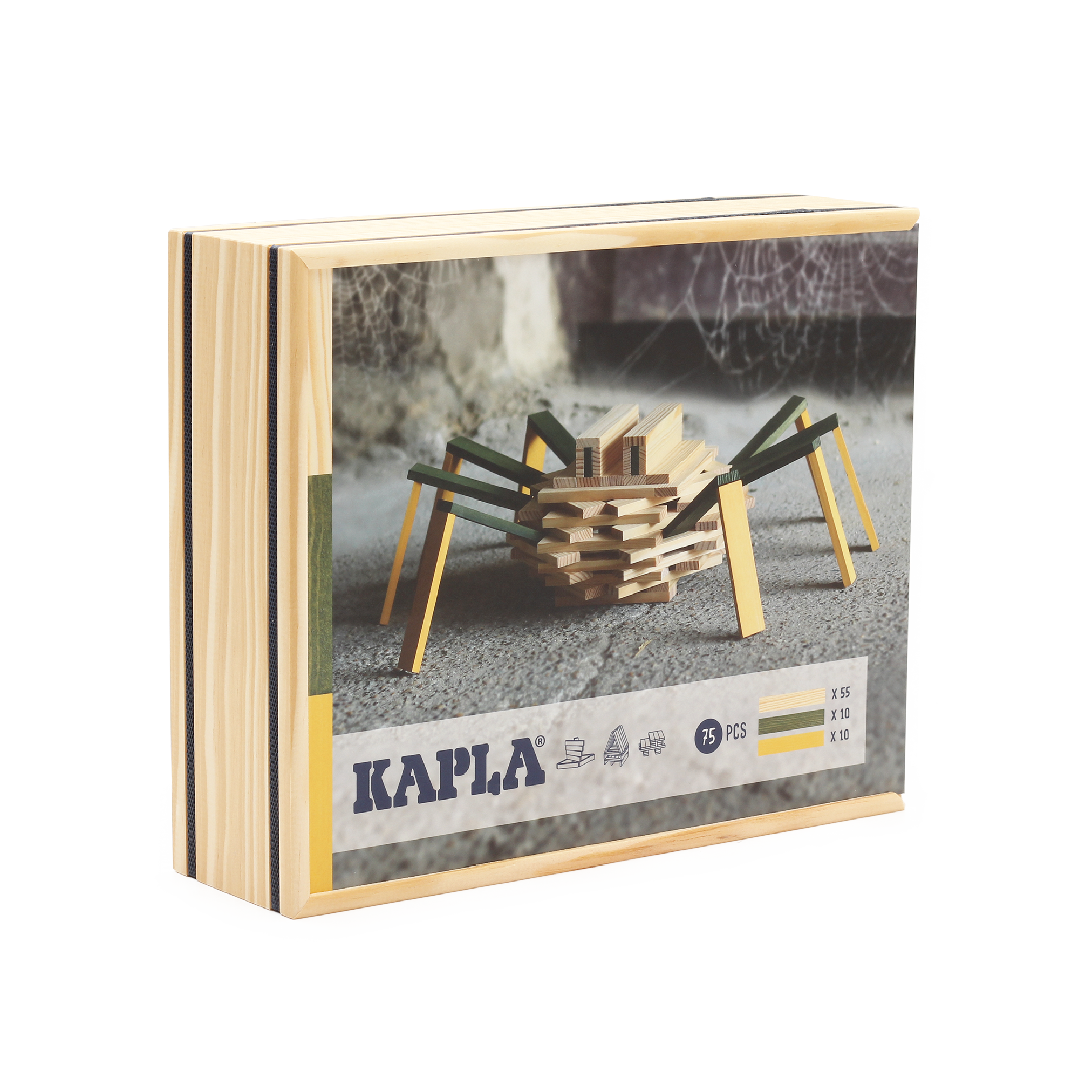 KAPLA® SPINNE Baukasten : 75 Plättchen