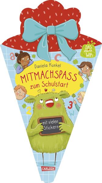 Carlsen  978-3-551-18930-1 Das kleine WIR: Mitmachspaß zum Schulstart Großes Eintragbuch zur Einschulung mit mutmachende (1)