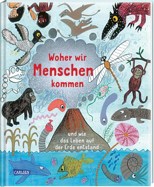 Carlsen  978-3-551-25225-8 Woher wir Menschen kommen und wie das Leben auf der Erde entstand - Die Gesc (1)