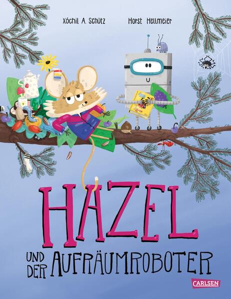 Carlsen  978-3-551-52210-8 Hazel und der Aufräumroboter (1)