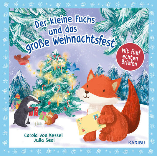 Karibu 9783961293483 Der kleine Fuchs und das große Weihnachtsfest - mit fünf echten Briefen (1)