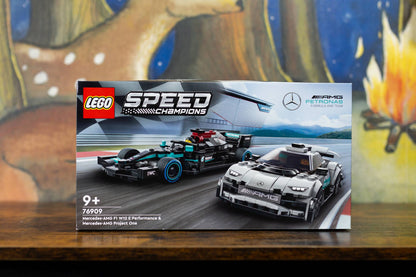 LEGO® Speed Champions 76909 Mercedes-AMG F1 W12 E Performance & Mercedes-AMG Project One